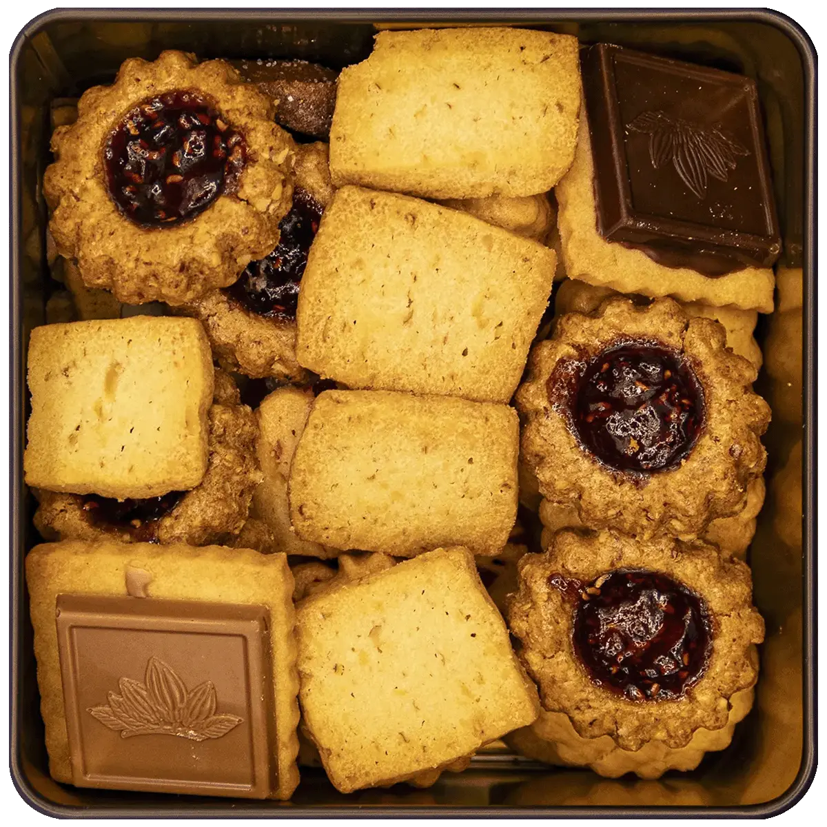 Boîte Biscuits Christophe Chocolatier