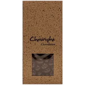 Christophe Chocolatier Pistazien aus dunkler Schokolade