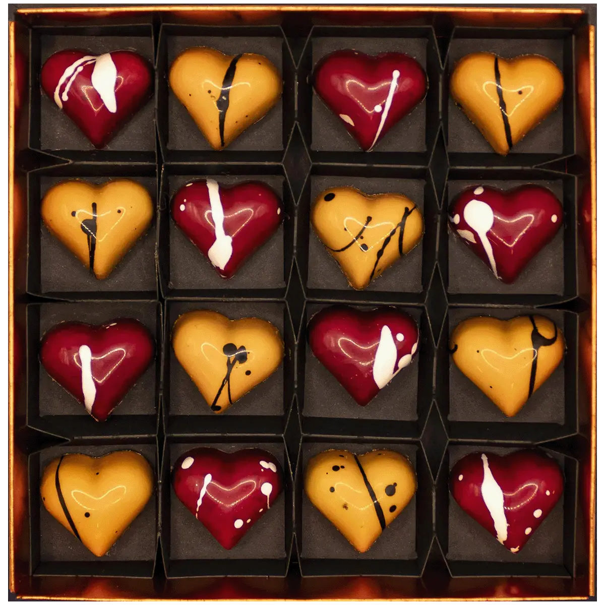 Coeurs passion Christophe Chocolatier