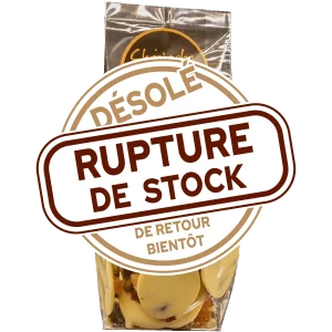 Mendiants<br>chocolat blanc